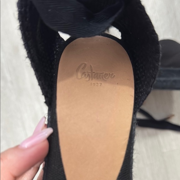 Castaner Black Espadrille Wedges - Picture 5 of 7